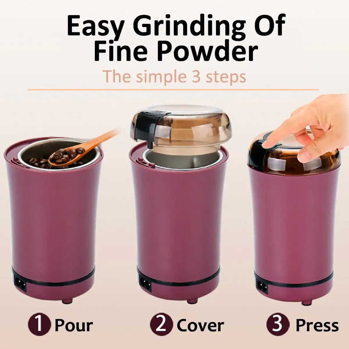 PowerBean Electric Grinder