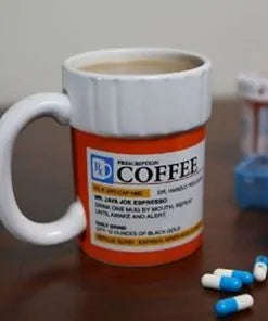 Coffee Rx Ceramic Mug
