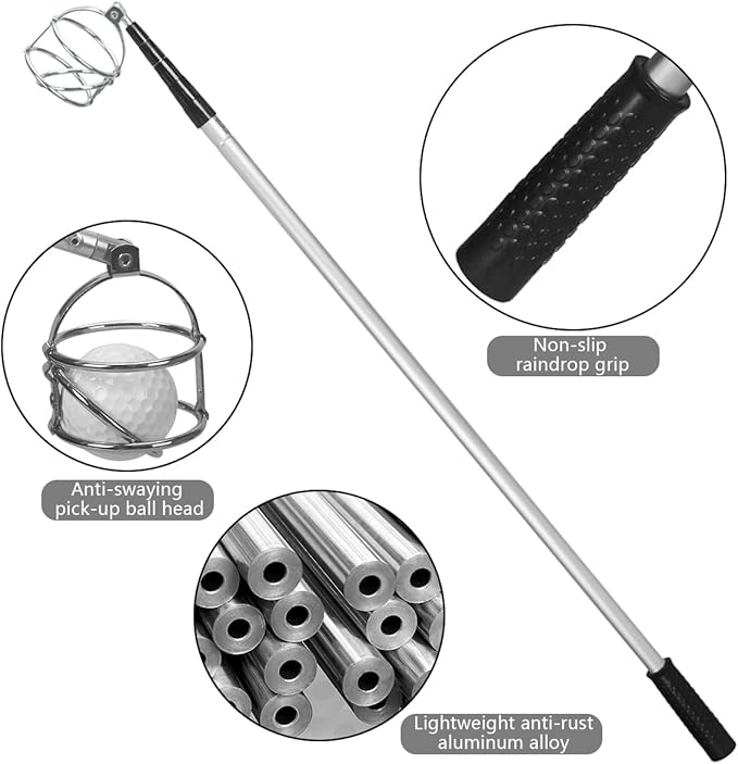 FlexiReach 18ft Golf Ball Retriever