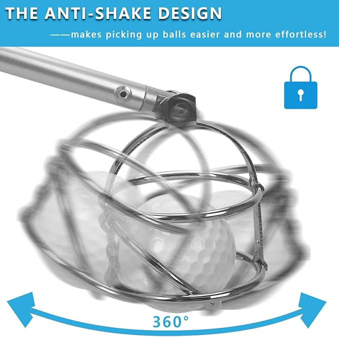 FlexiReach 18ft Golf Ball Retriever