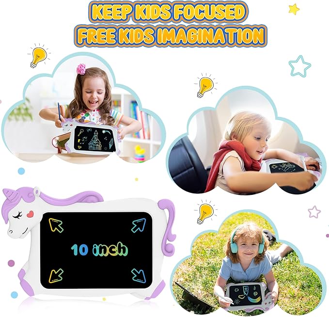 Unicorn Magic LCD Doodle Board for Kids