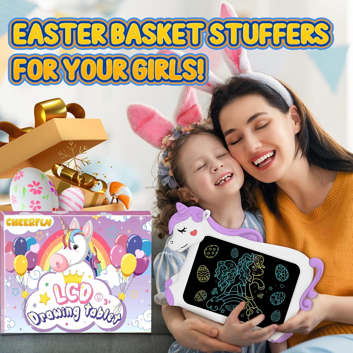Unicorn Magic LCD Doodle Board for Kids