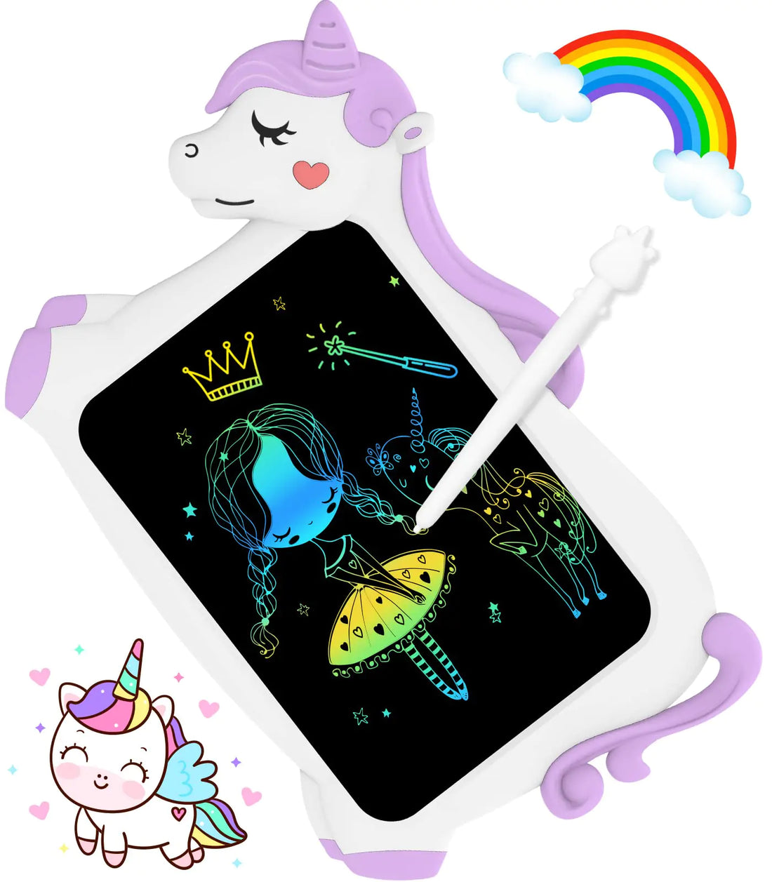 Unicorn Magic LCD Doodle Board for Kids