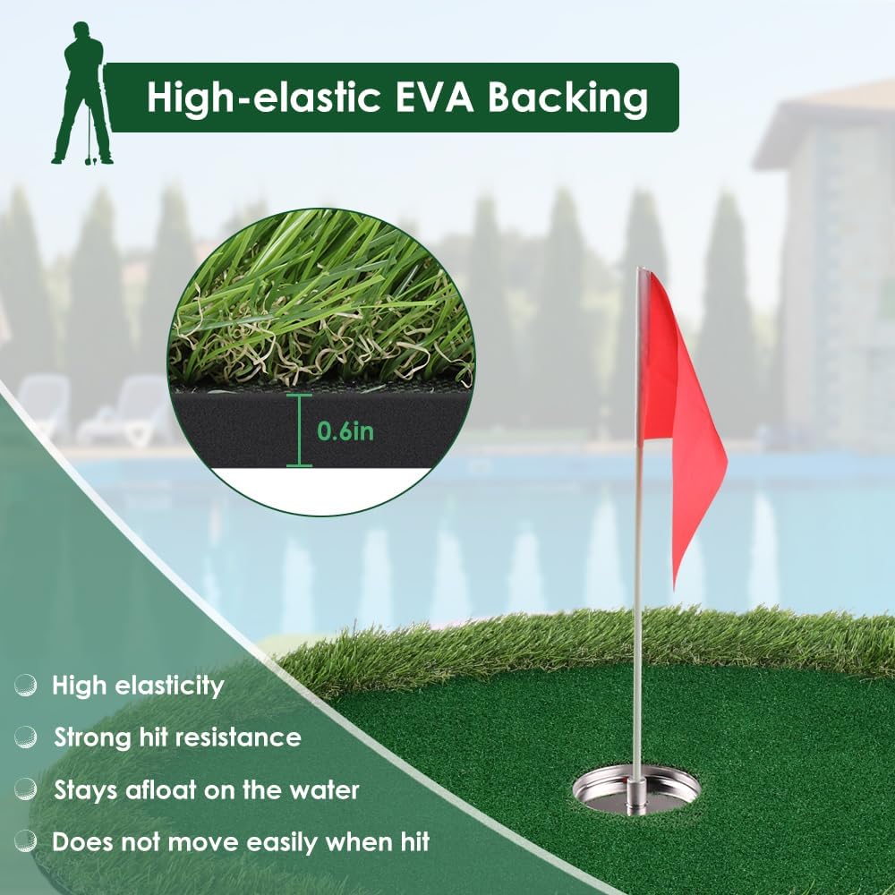 AquaRange Floating Golf Green Mat