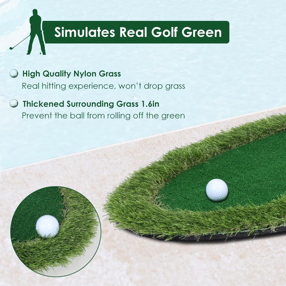 AquaRange Floating Golf Green Mat