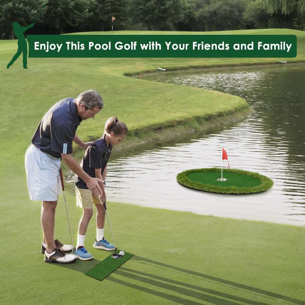 AquaRange Floating Golf Green Mat