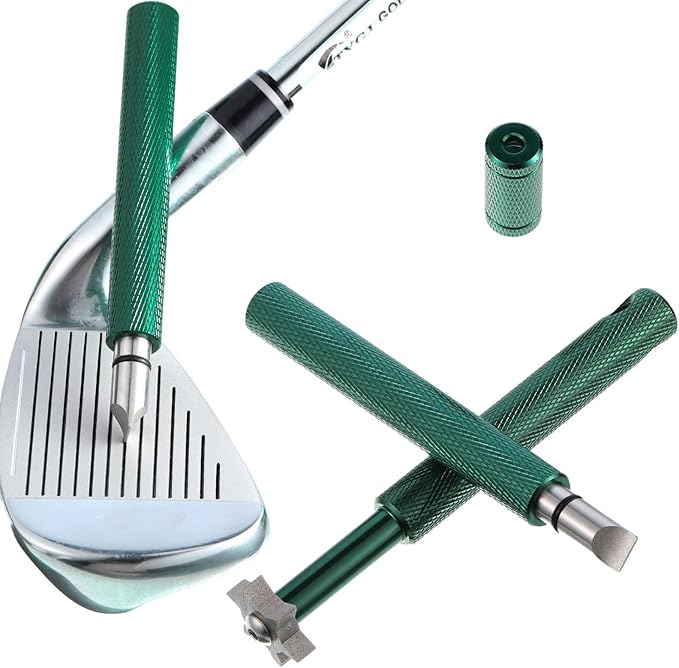 Green Golf Enthusiast 5-Piece Cleaning Set