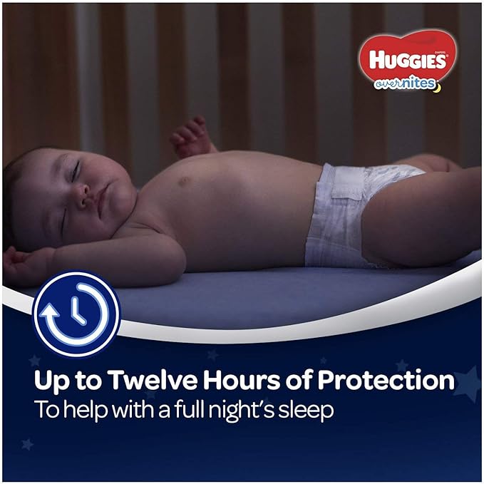 HUGGIES OverNites Big Pack Size 6 - 48 Count