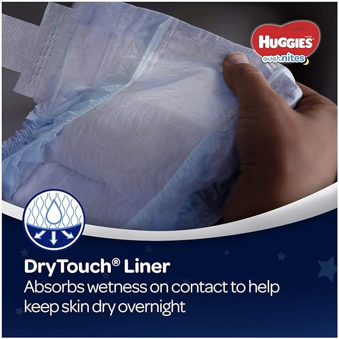 HUGGIES OverNites Big Pack Size 6 - 48 Count