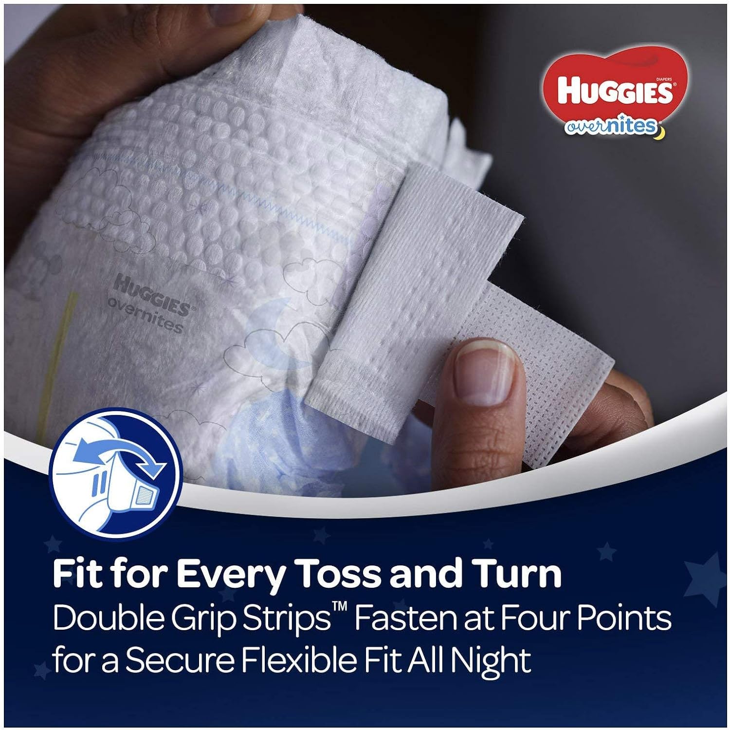 HUGGIES OverNites Big Pack Size 6 - 48 Count