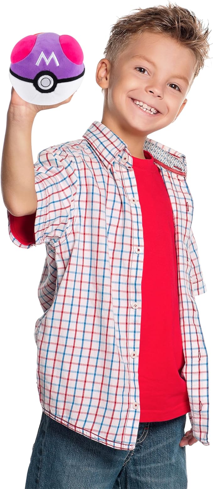 Pokémon Master Ball 5" Plush - Generation 1 - Official Collectible