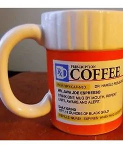 Coffee Rx Ceramic Mug
