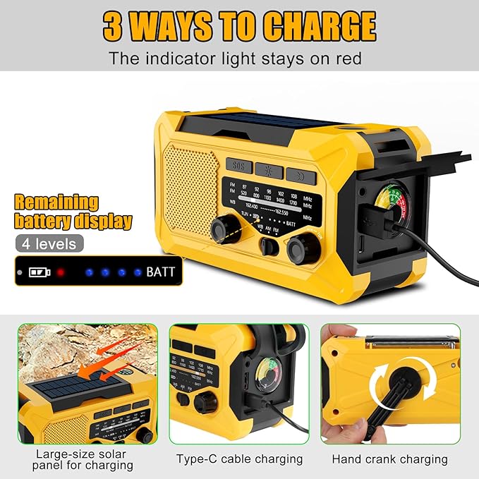 SolarTrek 10K Multifunction Weather Radio