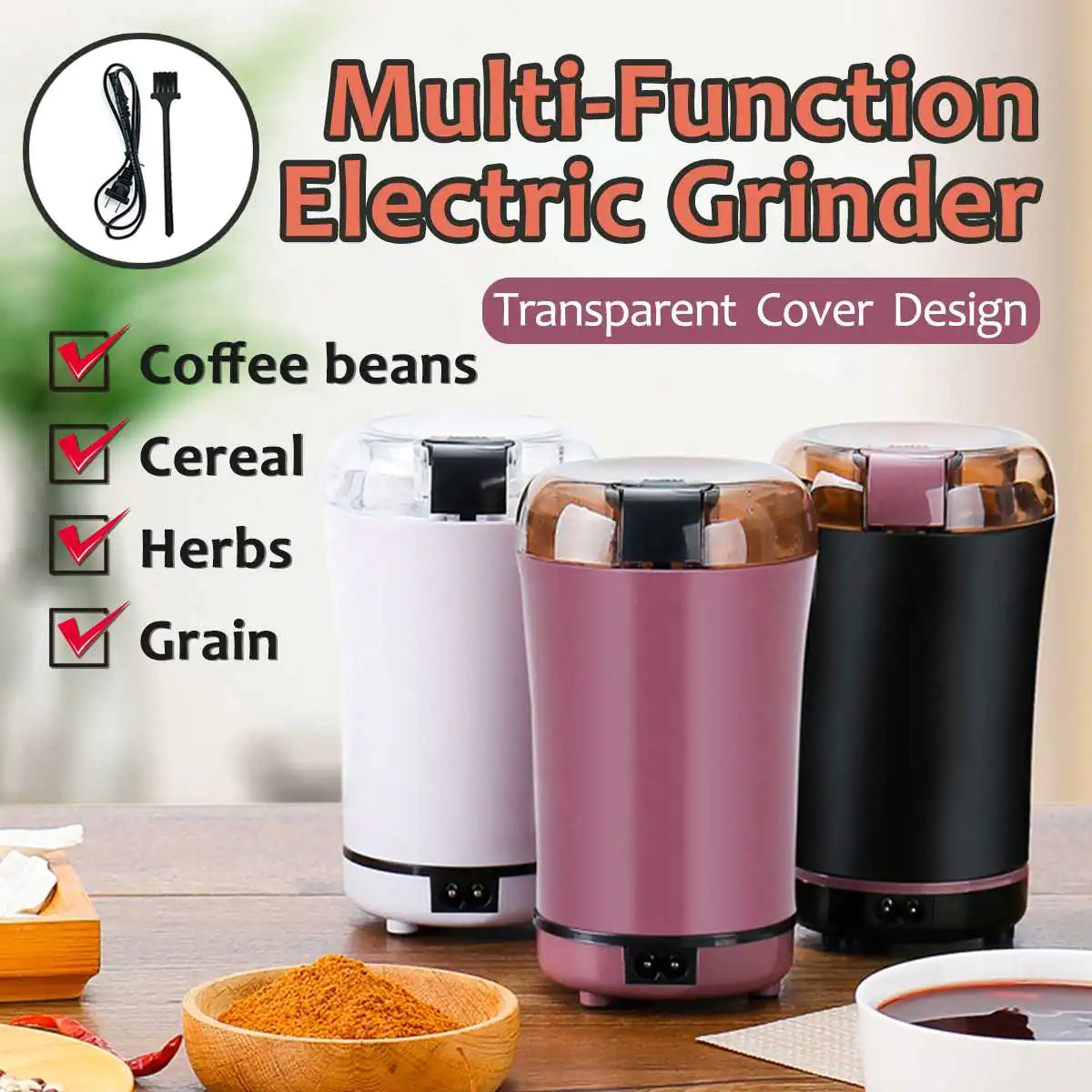 PowerBean Electric Grinder