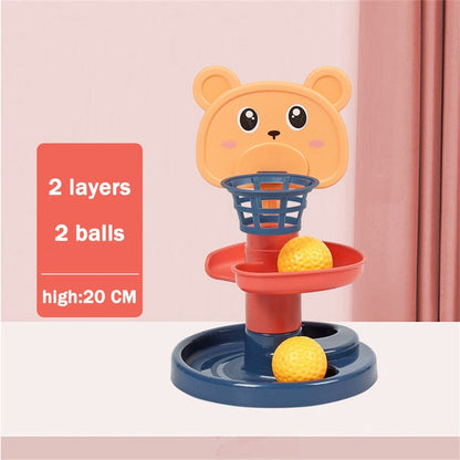 Baby Toy Rolling Ball Pile Tower