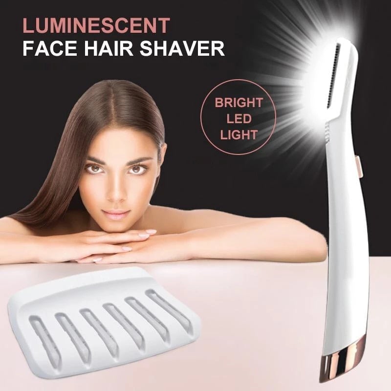 LED Facial Exfoliator Hair Remover