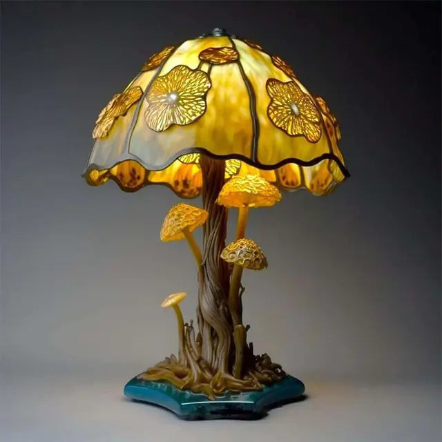 European Retro Mushroom Desk Lights