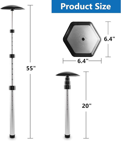 Golf Club Travel Protector - Aluminum Support Pole