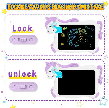 Unicorn Magic LCD Doodle Board for Kids