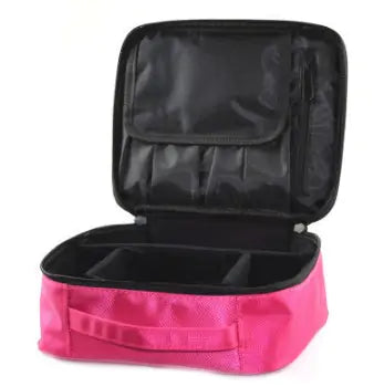 Partition Multi Functional Portable Makeup Bag