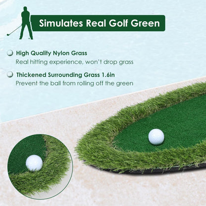 AquaRange Floating Golf Green Mat