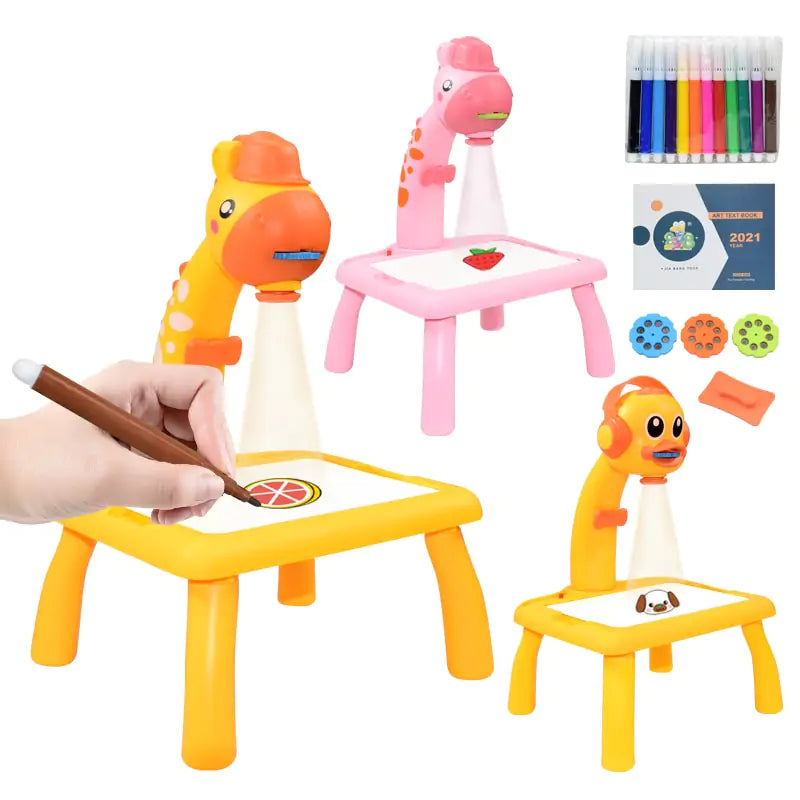  Kids Mini Art Table