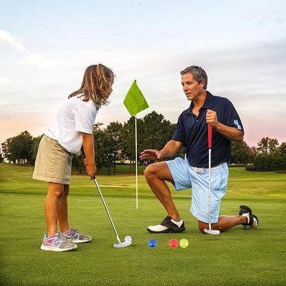 Asyxstar Dual-Sided Golf Putter - Universal Youth &amp; Adult Mini Golf Set