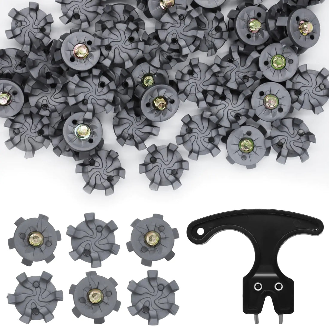 51-Piece Golf Spike Replacement Kit with Spanner