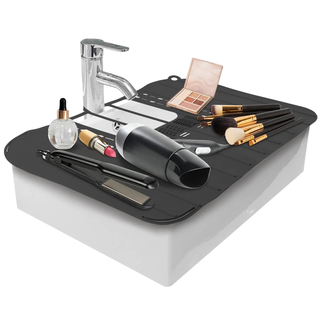 Silicone Sink Space Expander - Makeup & Beauty Organizer Mat